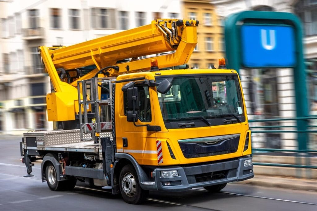 Bucket truck electrical hire